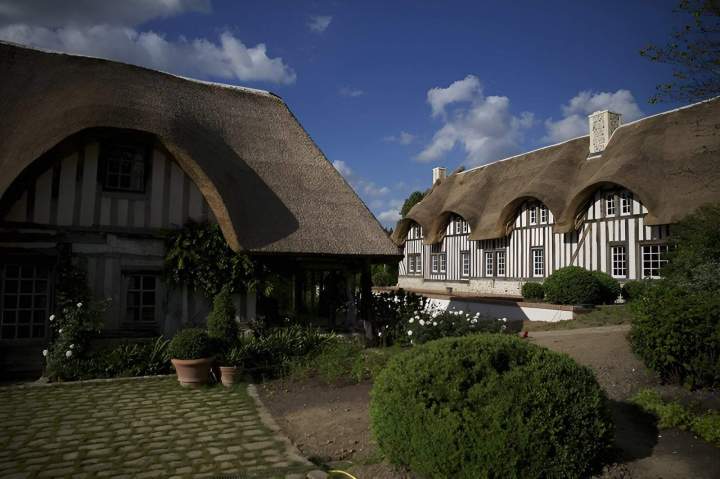 Toitures maisons en chaume Normandie