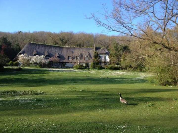 Demeure au toit de chaume Normandie